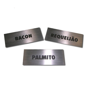Placas Grabado Láser